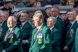 Royal Ulster Constabulary GC Association (Group M15, 40 members) during the Royal British Legion March Past on Remembrance Sunday at the Cenotaph, Whitehall, Westminster, London, 11 November 2018, 12:26.