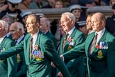 Royal Ulster Constabulary GC Association (Group M15, 40 members) during the Royal British Legion March Past on Remembrance Sunday at the Cenotaph, Whitehall, Westminster, London, 11 November 2018, 12:26.