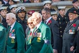 Royal Ulster Constabulary GC Association (Group M15, 40 members) during the Royal British Legion March Past on Remembrance Sunday at the Cenotaph, Whitehall, Westminster, London, 11 November 2018, 12:26.