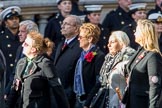 The Showmen's Guild of Great Britain (Group M18, 26 members) during the Royal British Legion March Past on Remembrance Sunday at the Cenotaph, Whitehall, Westminster, London, 11 November 2018, 12:27.