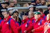 Haig Housing Trust (Group M23, 24 members) during the Royal British Legion March Past on Remembrance Sunday at the Cenotaph, Whitehall, Westminster, London, 11 November 2018, 12:27.