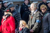Shot at Dawn Pardons Campaign (Group M28, 24 members) during the Royal British Legion March Past on Remembrance Sunday at the Cenotaph, Whitehall, Westminster, London, 11 November 2018, 12:28.
