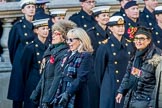 Equity (Group M33, 10 members) during the Royal British Legion March Past on Remembrance Sunday at the Cenotaph, Whitehall, Westminster, London, 11 November 2018, 12:28.