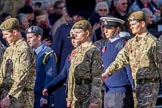RAF- and Army Cadets (Group M35, ?? members) during the Royal British Legion March Past on Remembrance Sunday at the Cenotaph, Whitehall, Westminster, London, 11 November 2018, 12:29.