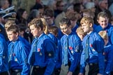 The Boys' Brigade (Group M39, 79 members) during the Royal British Legion March Past on Remembrance Sunday at the Cenotaph, Whitehall, Westminster, London, 11 November 2018, 12:30.