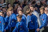 The Boys' Brigade (Group M39, 79 members) during the Royal British Legion March Past on Remembrance Sunday at the Cenotaph, Whitehall, Westminster, London, 11 November 2018, 12:30.