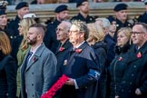 YMCA (Group M49, 30 members) during the Royal British Legion March Past on Remembrance Sunday at the Cenotaph, Whitehall, Westminster, London, 11 November 2018, 12:31.