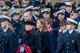 during the Royal British Legion March Past on Remembrance Sunday at the Cenotaph, Whitehall, Westminster, London, 11 November 2018, 12:31.