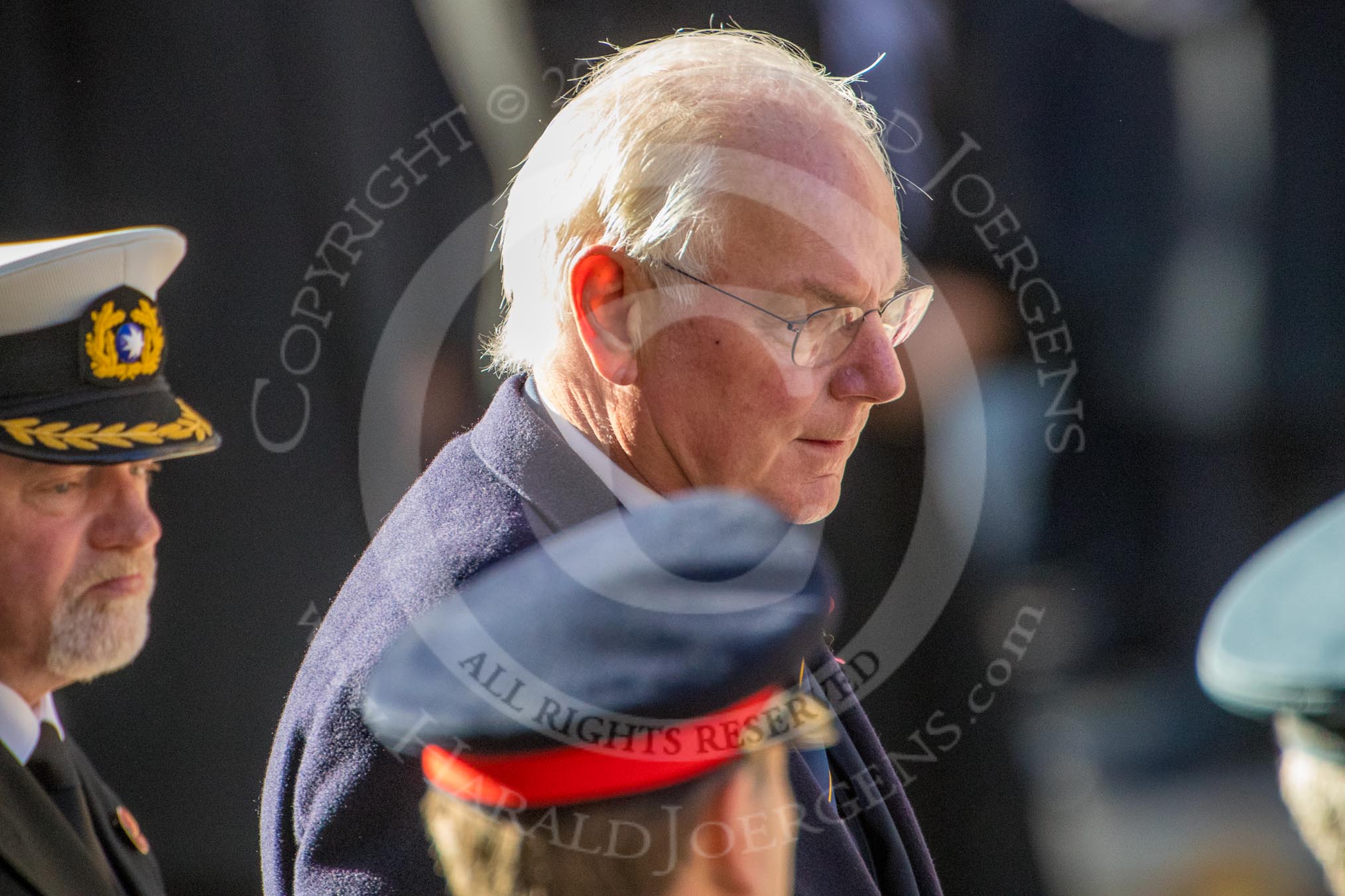 during Remembrance Sunday Cenotaph Ceremony 2018 at Horse Guards Parade, Westminster, London, 11 November 2018, 11:17.