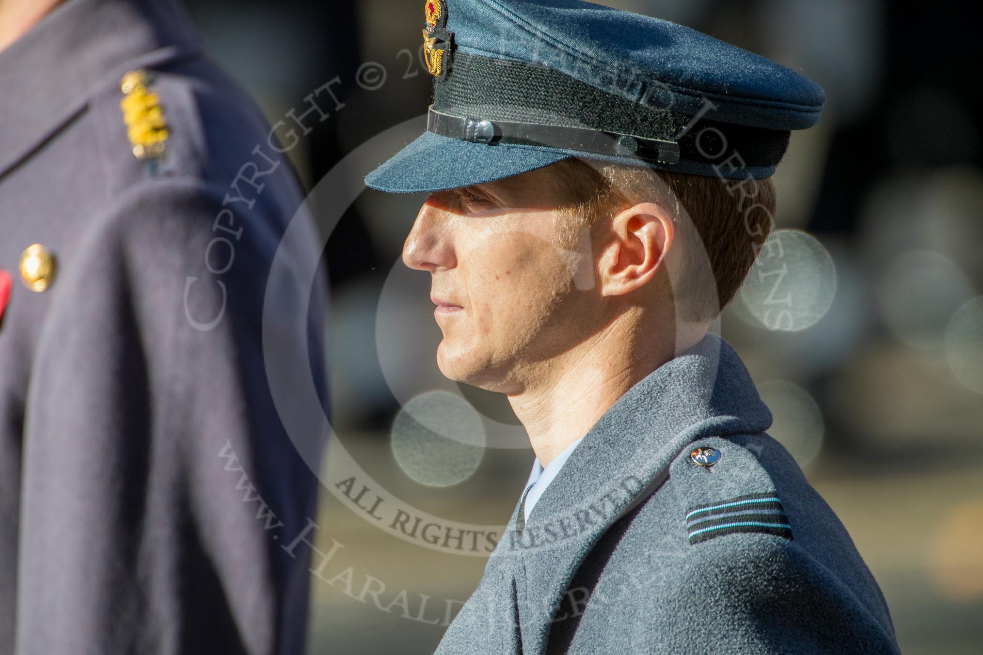 during Remembrance Sunday Cenotaph Ceremony 2018 at Horse Guards Parade, Westminster, London, 11 November 2018, 11:17.