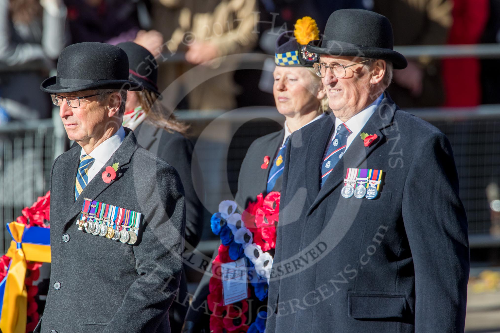 ??? during Remembrance Sunday Cenotaph Ceremony 2018 at Horse Guards Parade, Westminster, London, 11 November 2018, 11:28.