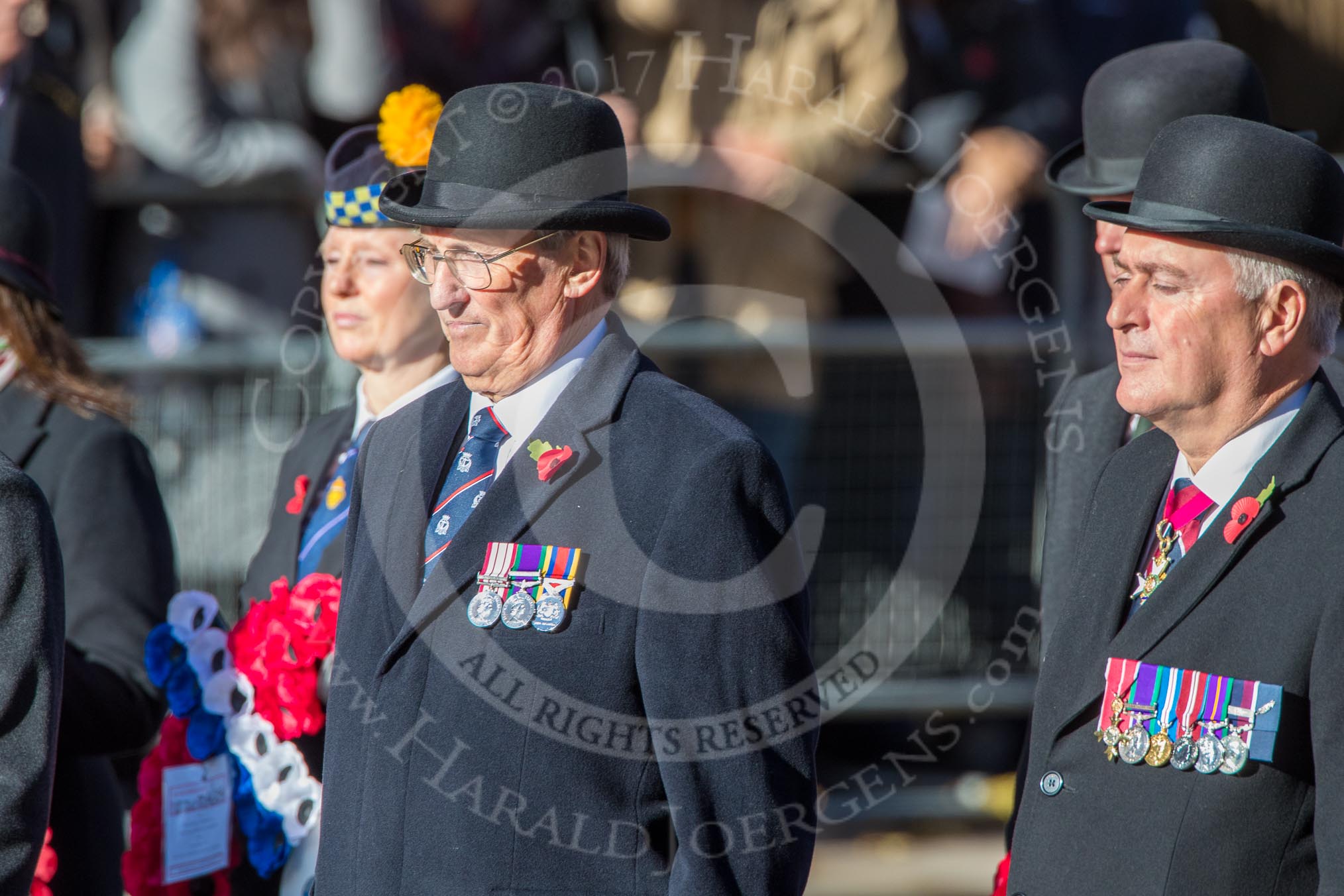 ??? during Remembrance Sunday Cenotaph Ceremony 2018 at Horse Guards Parade, Westminster, London, 11 November 2018, 11:28.