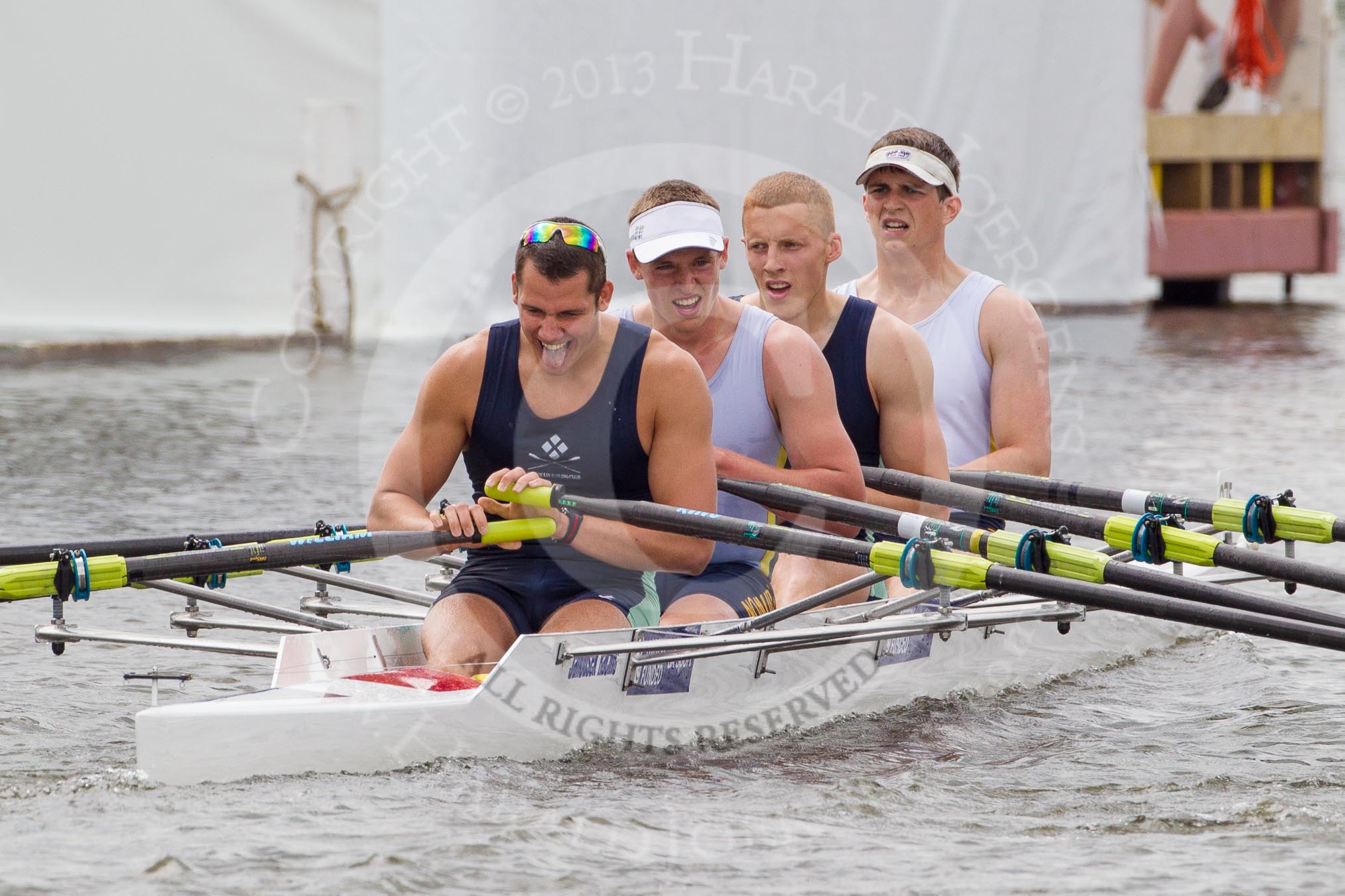 Henley Royal Regatta 2012 (Thursday).
River Thames beteen Henley-on-Thames and Remenham/Temple Island ,
Henley-on-Thames,
Oxfordshire,
United Kingdom,
on 28 June 2012 at 11:21, image #172