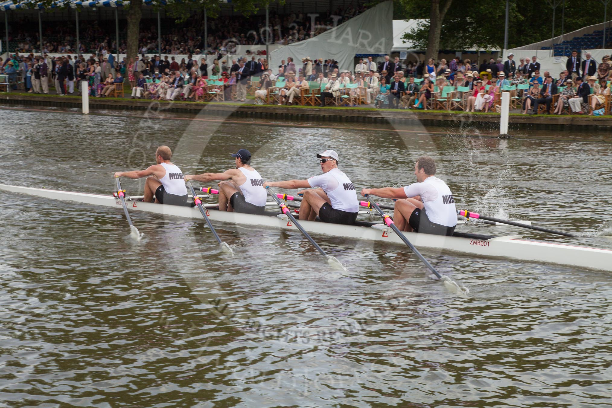 Henley Royal Regatta 2012 (Thursday).
River Thames beteen Henley-on-Thames and Remenham/Temple Island ,
Henley-on-Thames,
Oxfordshire,
United Kingdom,
on 28 June 2012 at 12:20, image #244