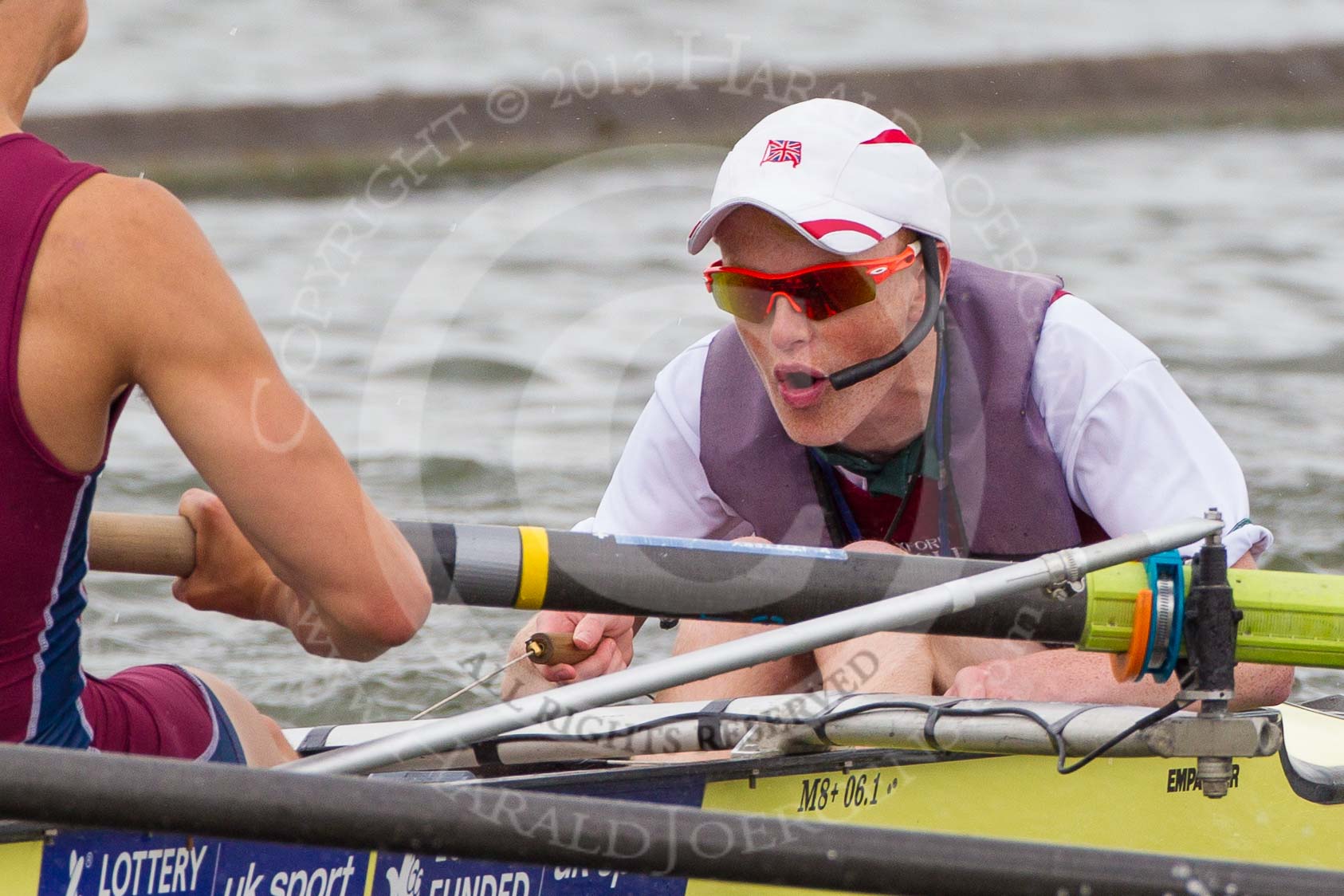 Henley Royal Regatta 2013, Thursday.
River Thames between Henley and Temple Island,
Henley-on-Thames,
Berkshire,
United Kingdom,
on 04 July 2013 at 11:07, image #140