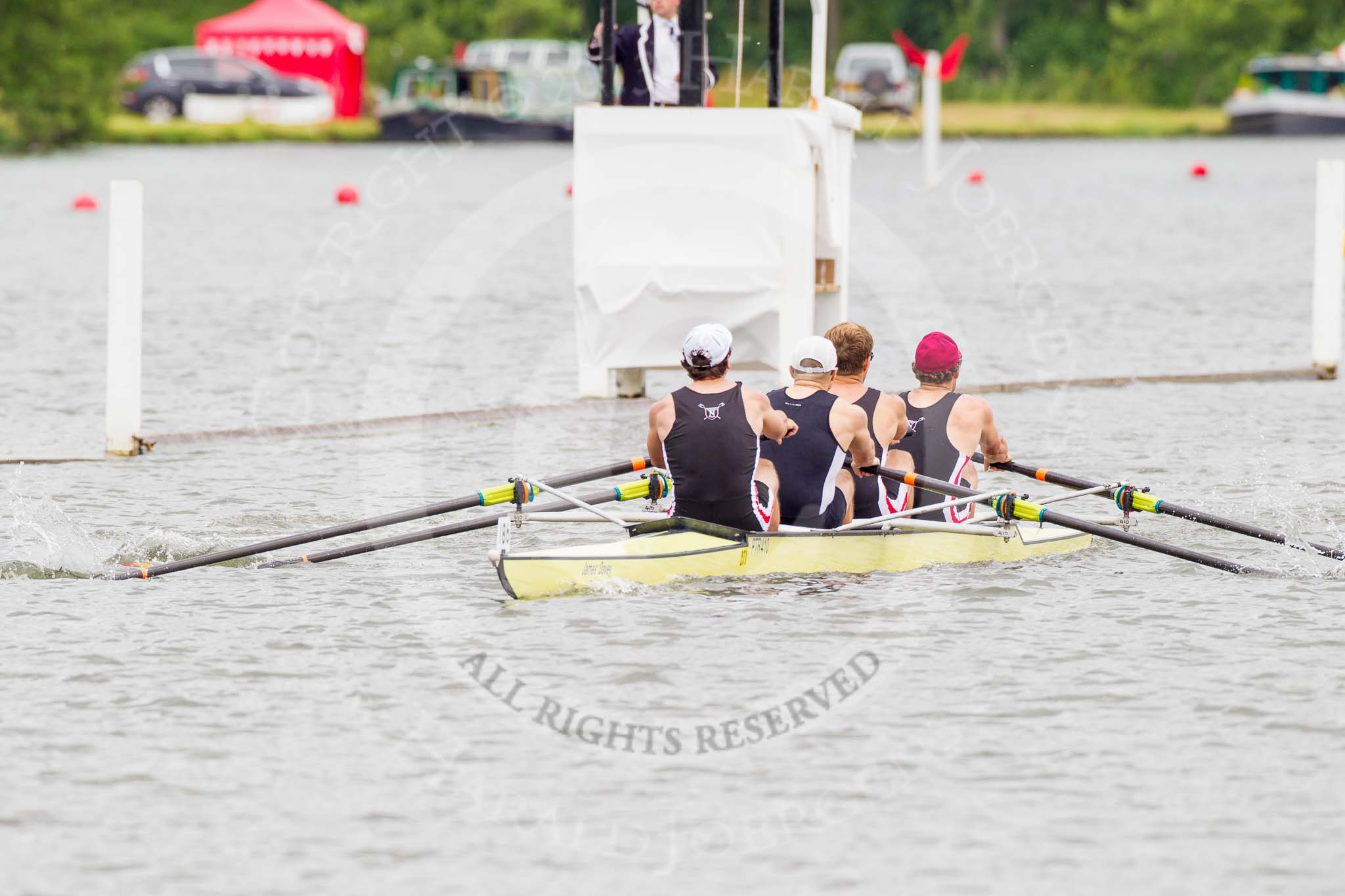 Henley Royal Regatta 2013, Thursday.
River Thames between Henley and Temple Island,
Henley-on-Thames,
Berkshire,
United Kingdom,
on 04 July 2013 at 11:11, image #151