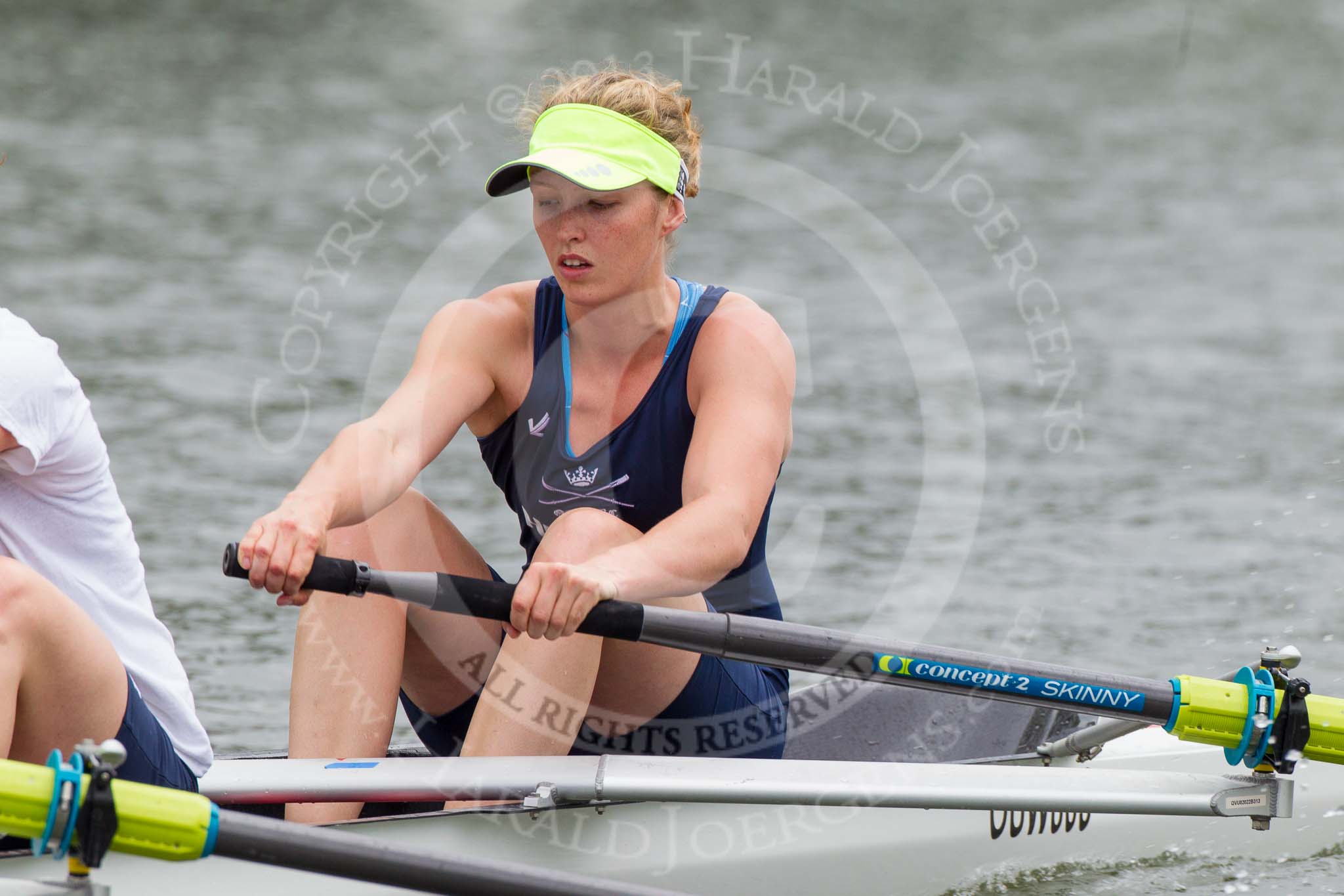 Henley Royal Regatta 2013, Thursday.
River Thames between Henley and Temple Island,
Henley-on-Thames,
Berkshire,
United Kingdom,
on 04 July 2013 at 12:44, image #259