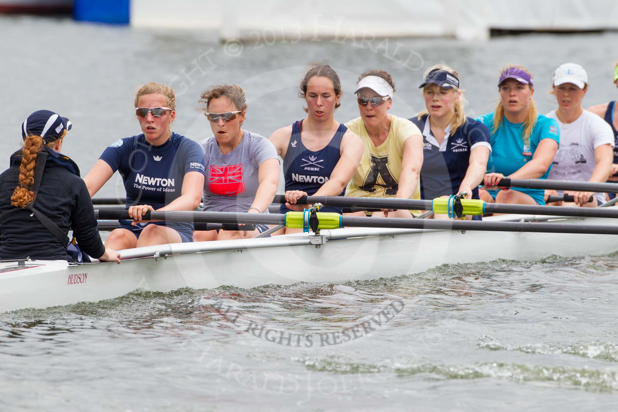 Henley Royal Regatta 2013, Thursday.
River Thames between Henley and Temple Island,
Henley-on-Thames,
Berkshire,
United Kingdom,
on 04 July 2013 at 12:44, image #265