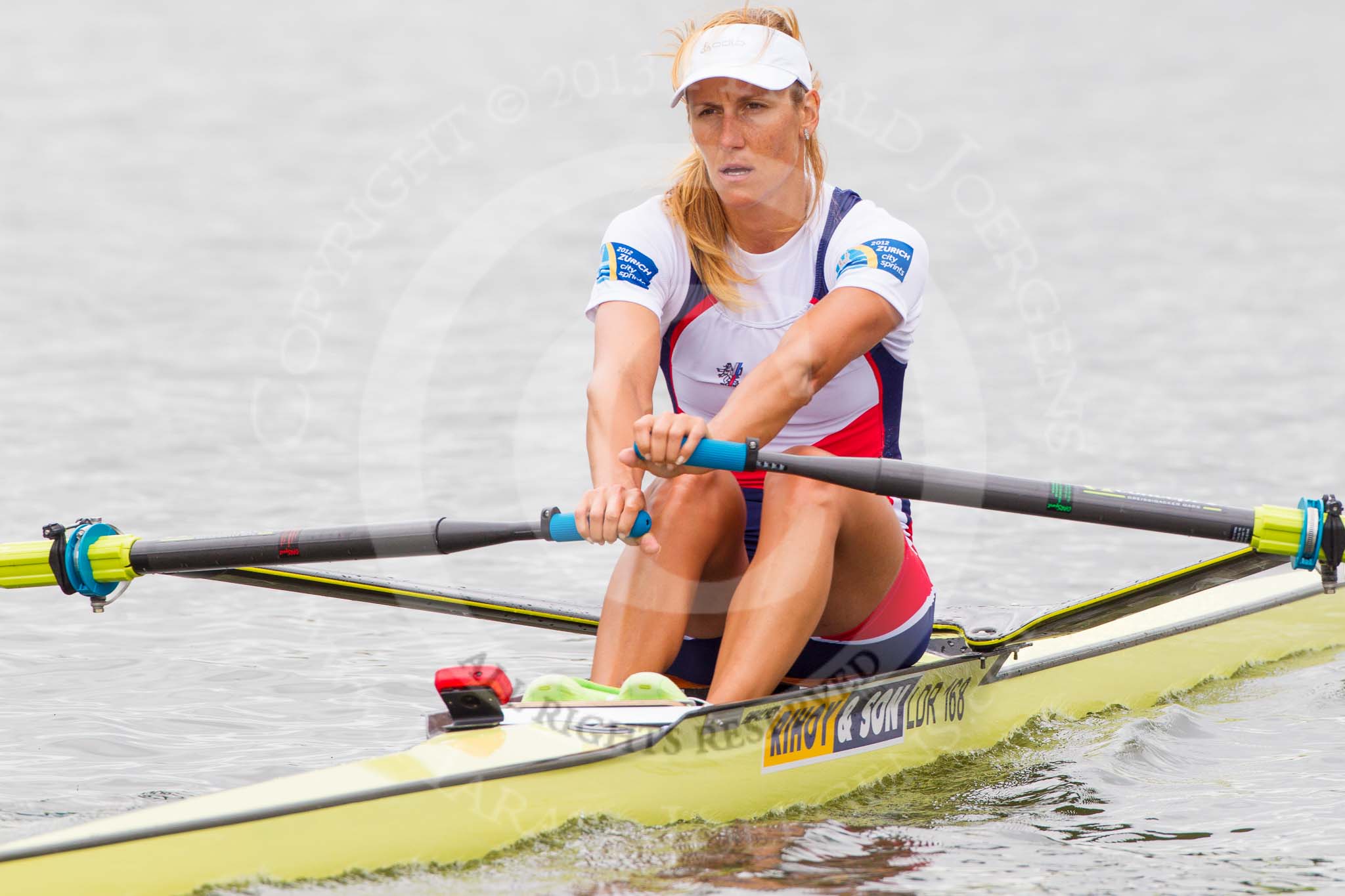 Henley Royal Regatta 2013, Thursday.
River Thames between Henley and Temple Island,
Henley-on-Thames,
Berkshire,
United Kingdom,
on 04 July 2013 at 12:50, image #290