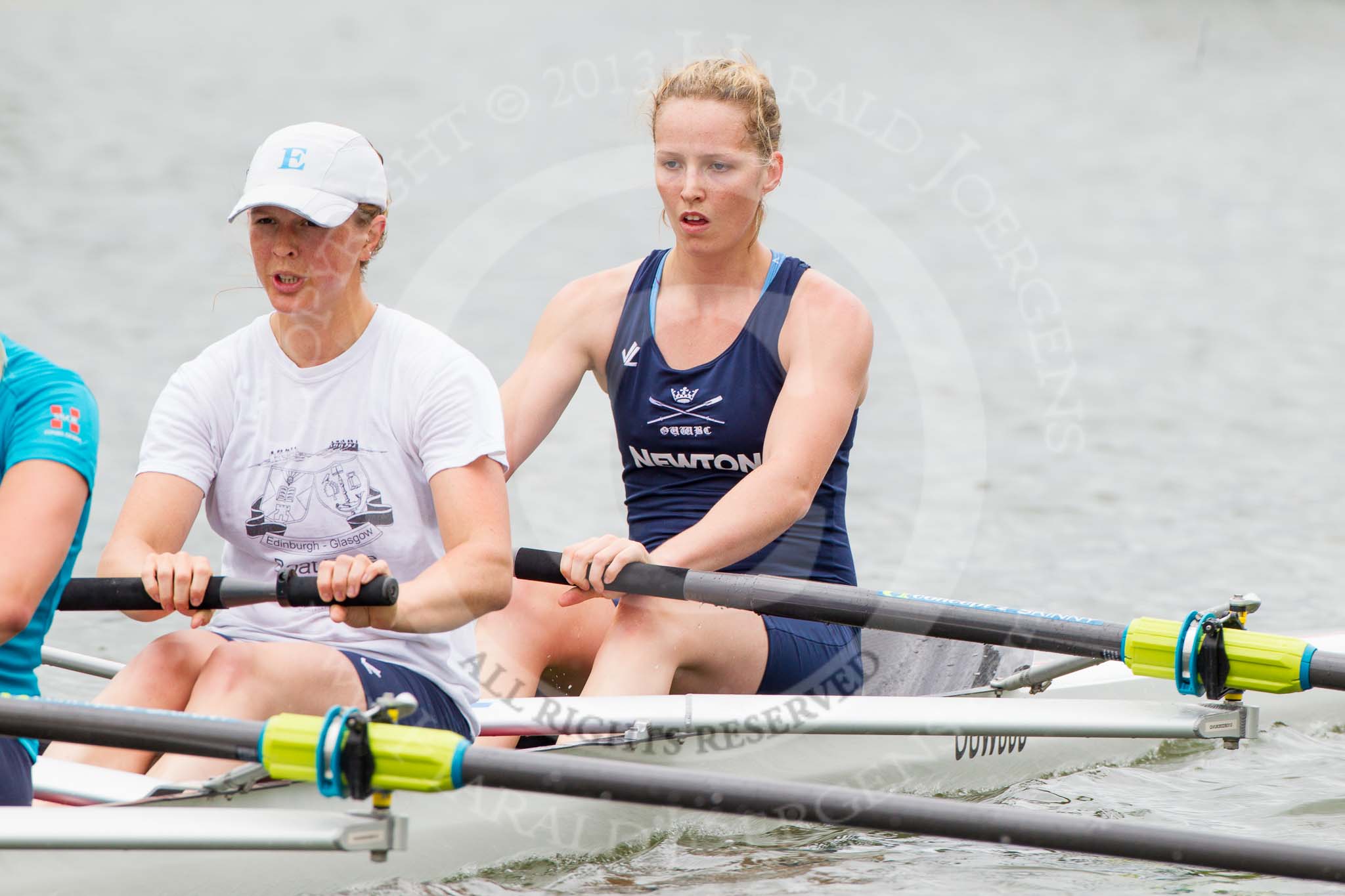 Henley Royal Regatta 2013, Thursday.
River Thames between Henley and Temple Island,
Henley-on-Thames,
Berkshire,
United Kingdom,
on 04 July 2013 at 13:07, image #309