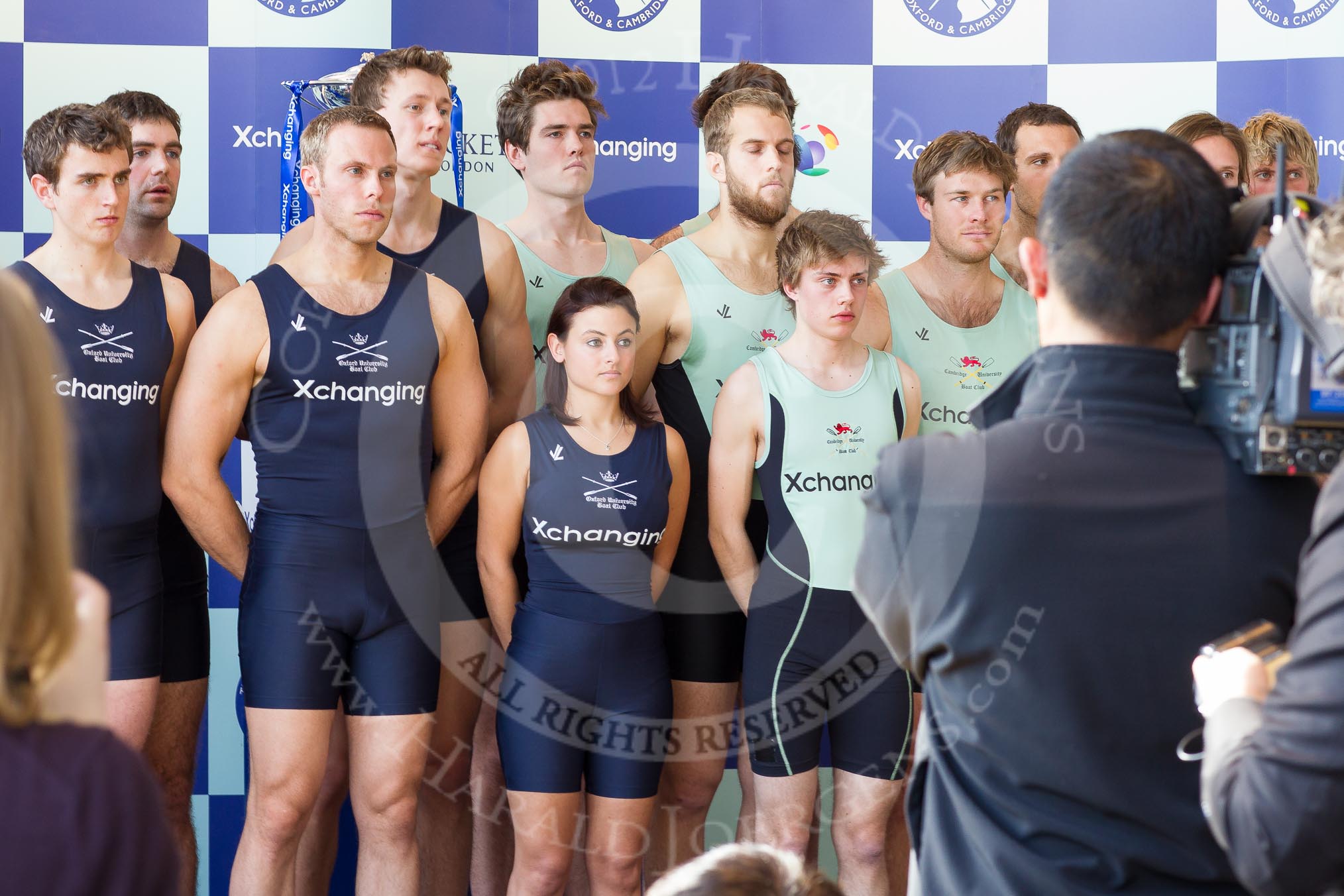 The Boat Race season 2012 - Crew Announcement and Weigh In: OUBC and CUBC squad gathering for the world press..
Forman's Fish Island,
London E3,

United Kingdom,
on 05 March 2012 at 10:31, image #46