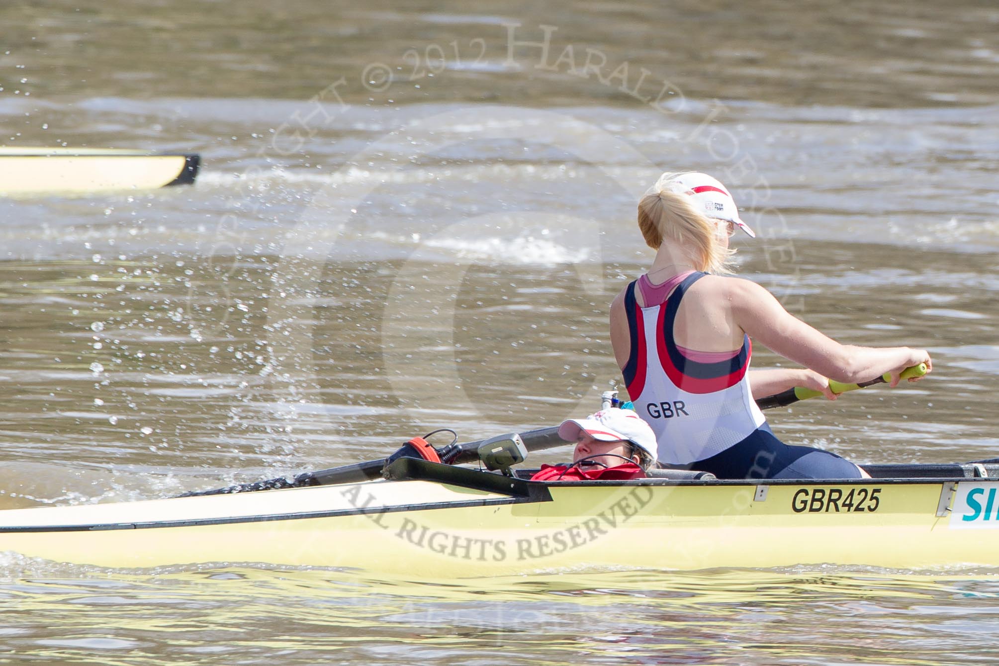 The Boat Race 2012: The Adaptive Race: The Adaptive four, cox Lily van den Broecke, and bow Pamela Relph..




on 07 April 2012 at 12:48, image #70