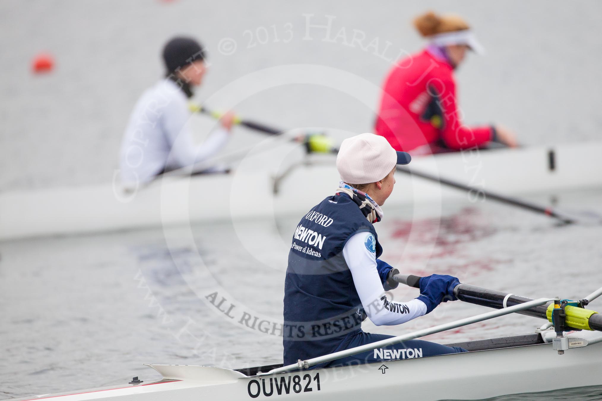 The Boat Race season 2013 - fixture OUWBC vs Molesey BC: OUWBC bow Mariann Novak..
Dorney Lake,
Dorney, Windsor,
Berkshire,
United Kingdom,
on 24 February 2013 at 12:02, image #97