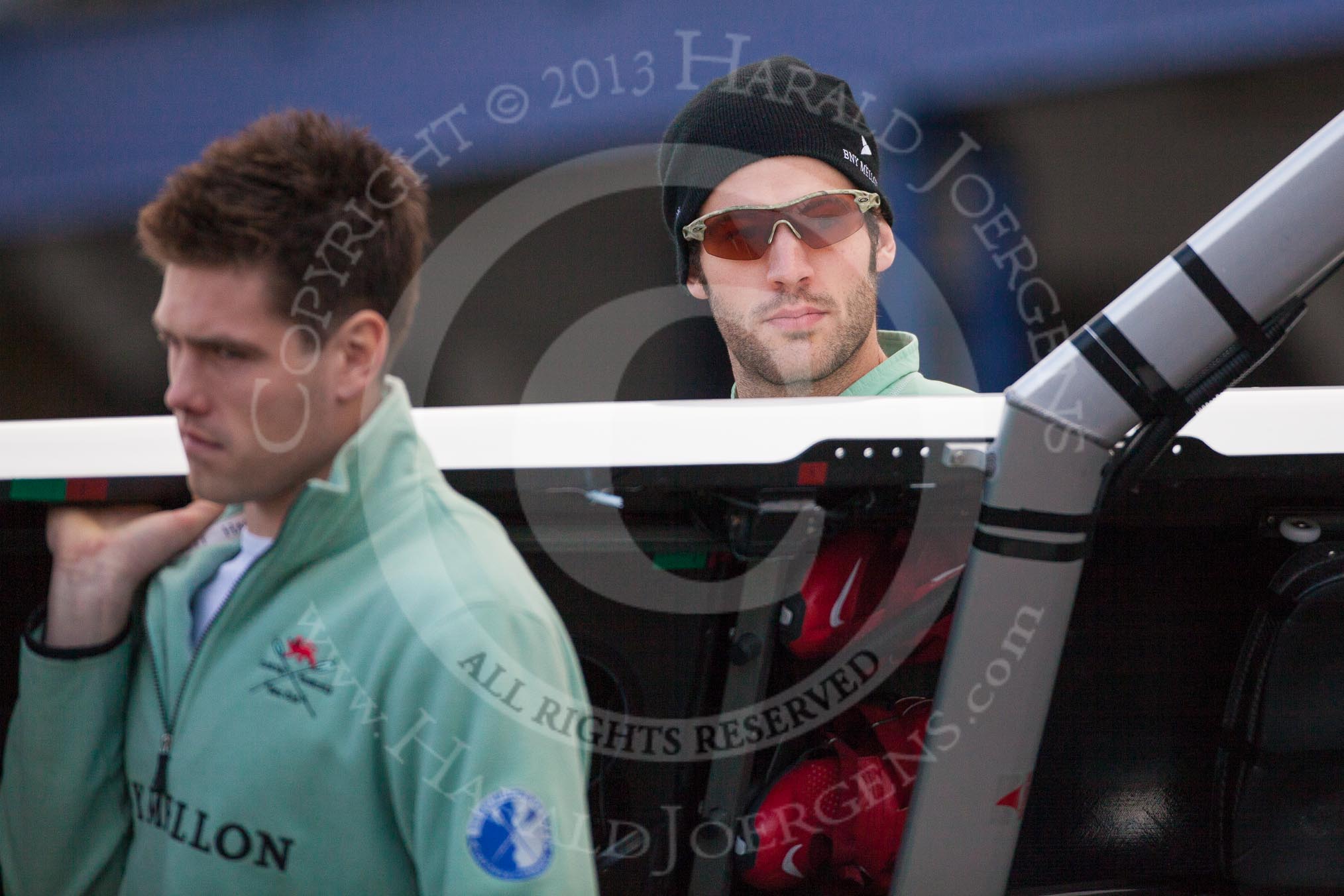 The Boat Race season 2013 - fixture CUBC vs Leander.
River Thames Tideway between Putney Bridge and Mortlake,
London SW15,

United Kingdom,
on 02 March 2013 at 15:14, image #2