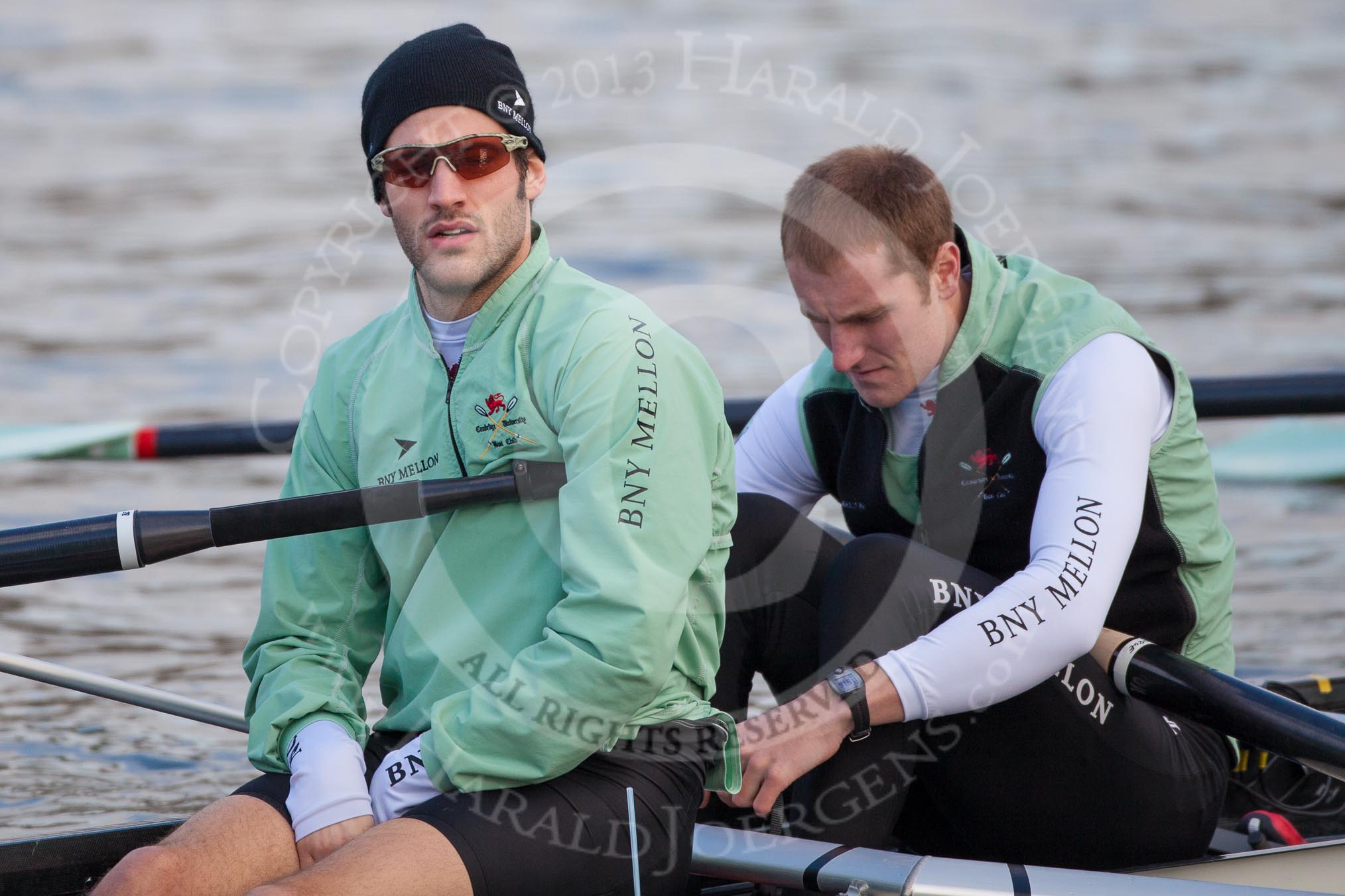 The Boat Race season 2013 - fixture CUBC vs Leander.
River Thames Tideway between Putney Bridge and Mortlake,
London SW15,

United Kingdom,
on 02 March 2013 at 15:18, image #19