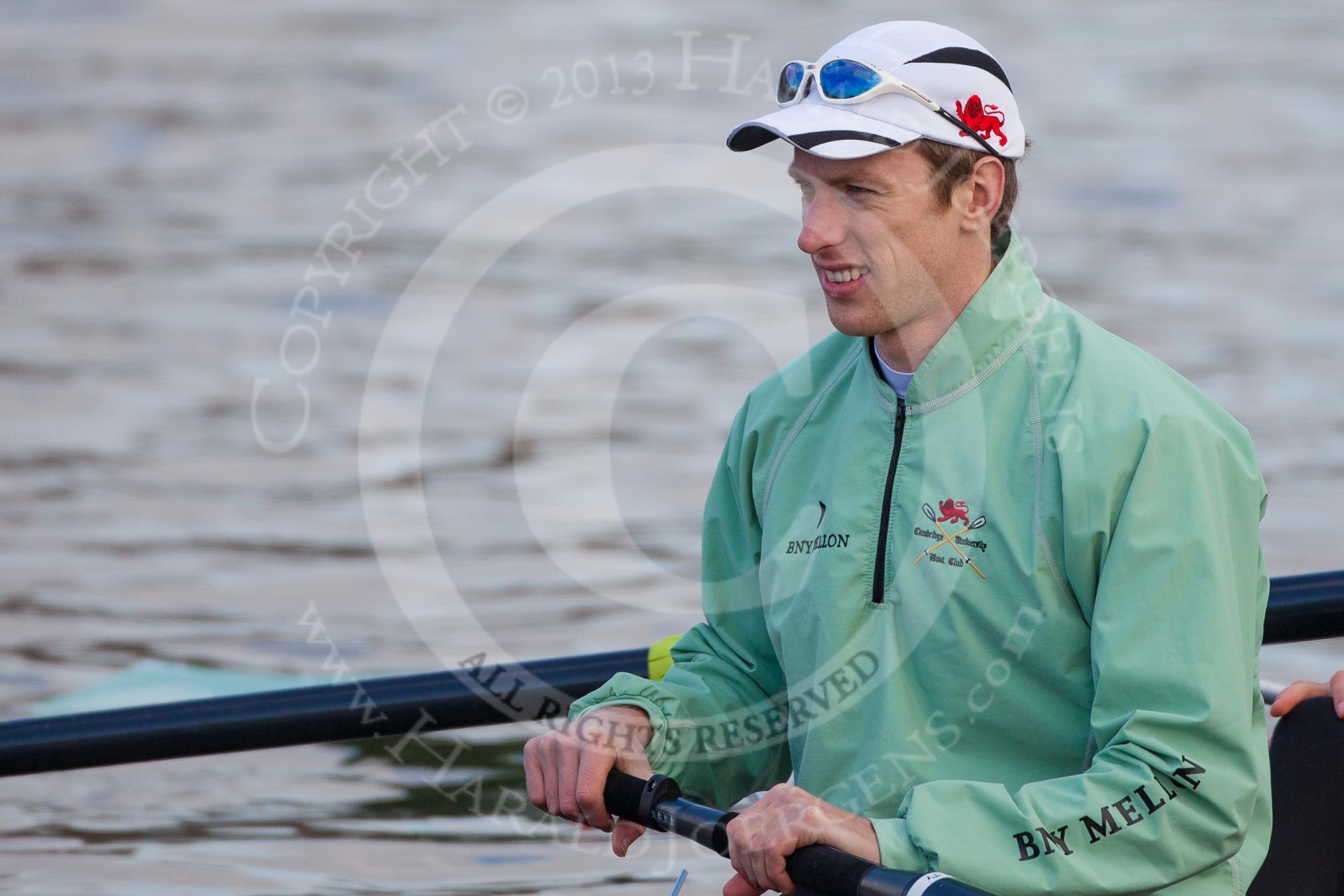 The Boat Race season 2013 - fixture CUBC vs Leander.
River Thames Tideway between Putney Bridge and Mortlake,
London SW15,

United Kingdom,
on 02 March 2013 at 15:18, image #20