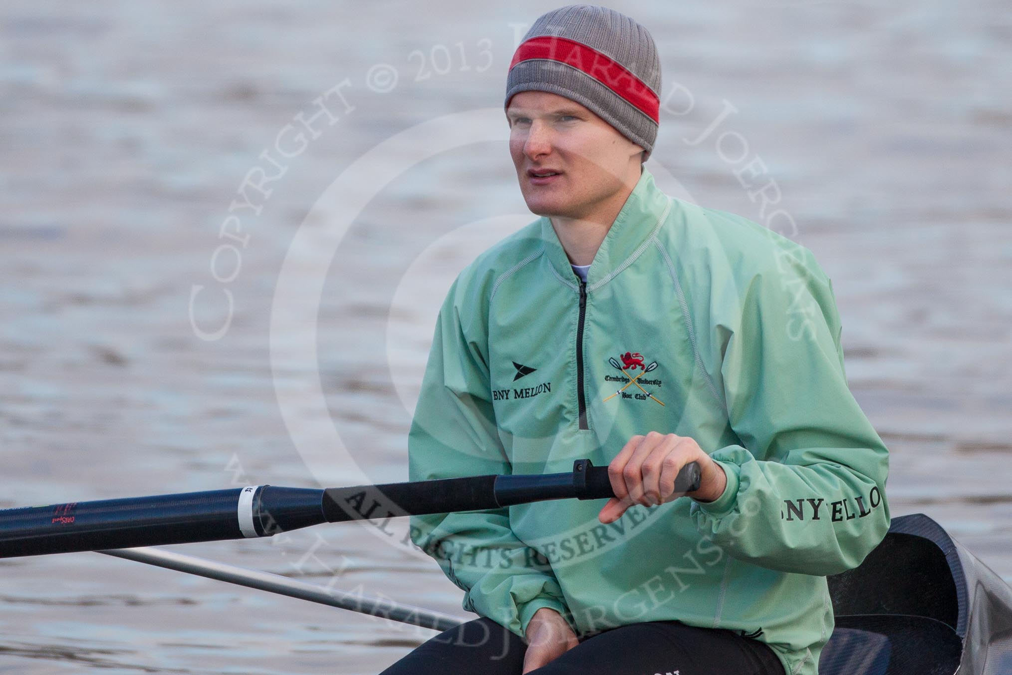 The Boat Race season 2013 - fixture CUBC vs Leander.
River Thames Tideway between Putney Bridge and Mortlake,
London SW15,

United Kingdom,
on 02 March 2013 at 15:18, image #21