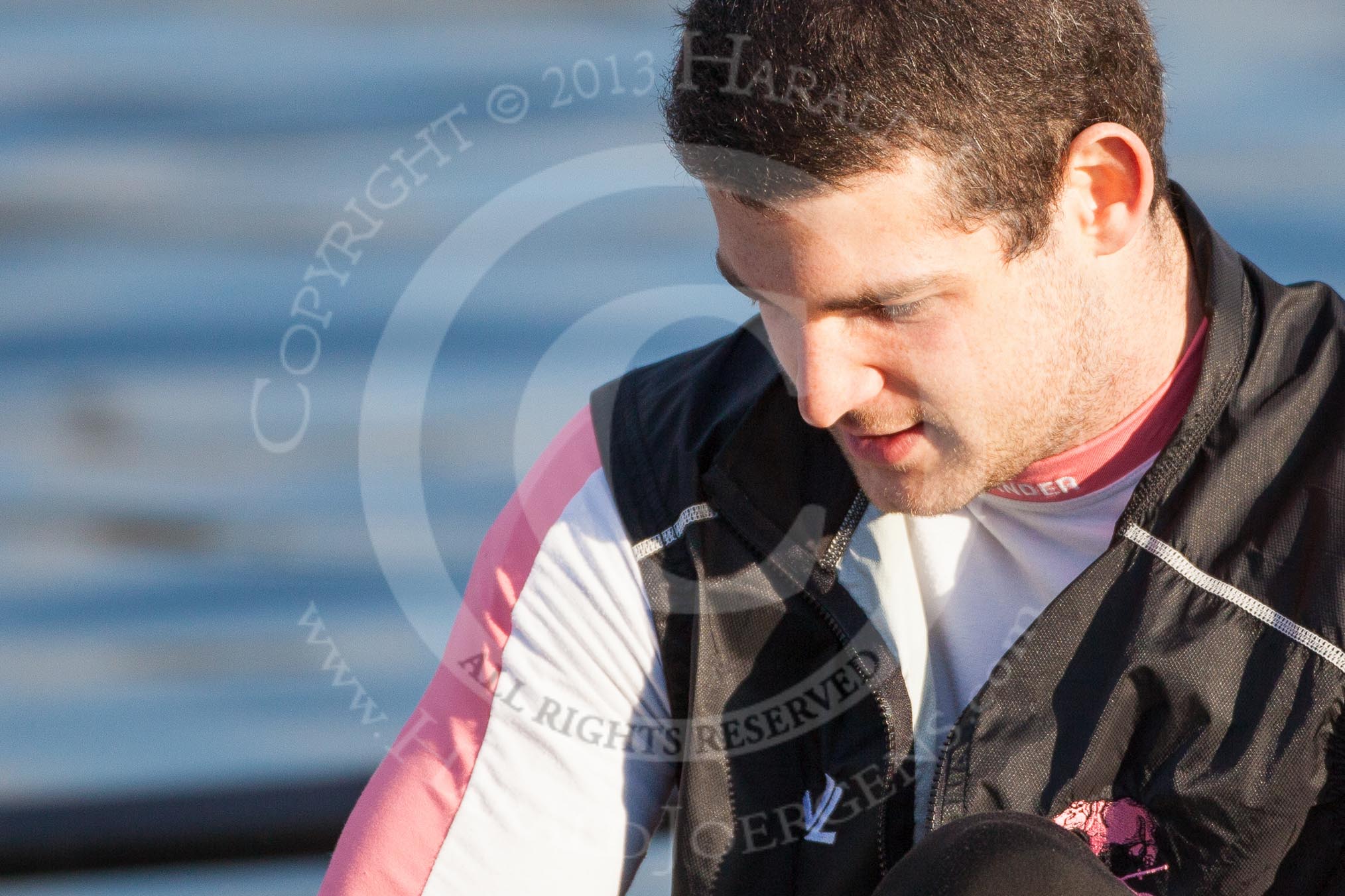 The Boat Race season 2013 - fixture CUBC vs Leander.
River Thames Tideway between Putney Bridge and Mortlake,
London SW15,

United Kingdom,
on 02 March 2013 at 15:32, image #75