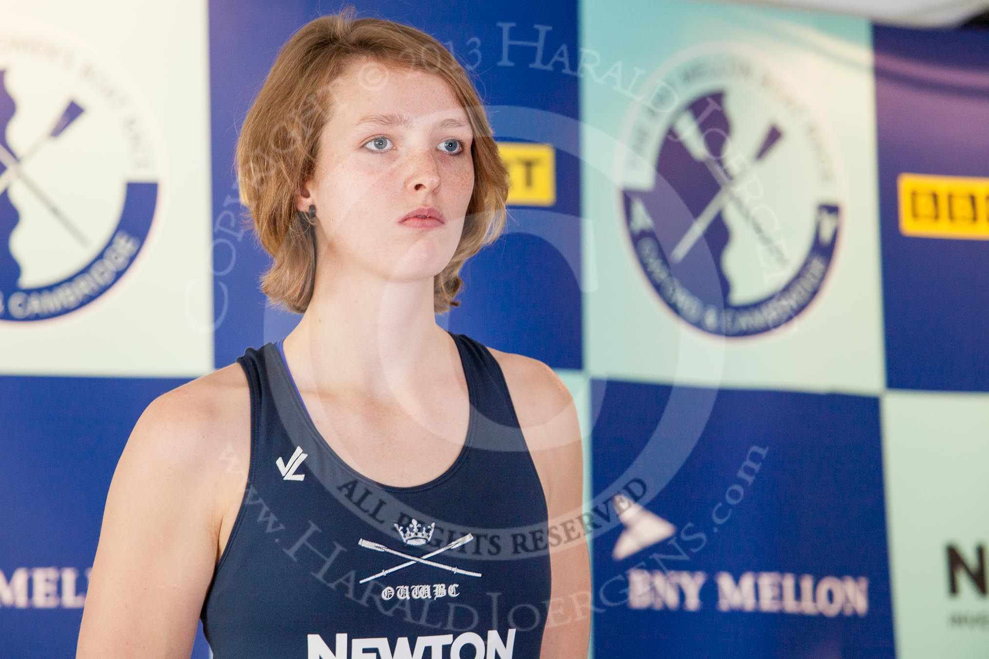 The Boat Race season 2013 - Crew Announcement and Weigh In: The crew for the 2013 Women's Boat Race: In the two seat for Oxford Alice Carrington-Windo – 65.4kg..
BNY Mellon Centre,
London EC4V 4LA,

United Kingdom,
on 04 March 2013 at 10:18, image #15