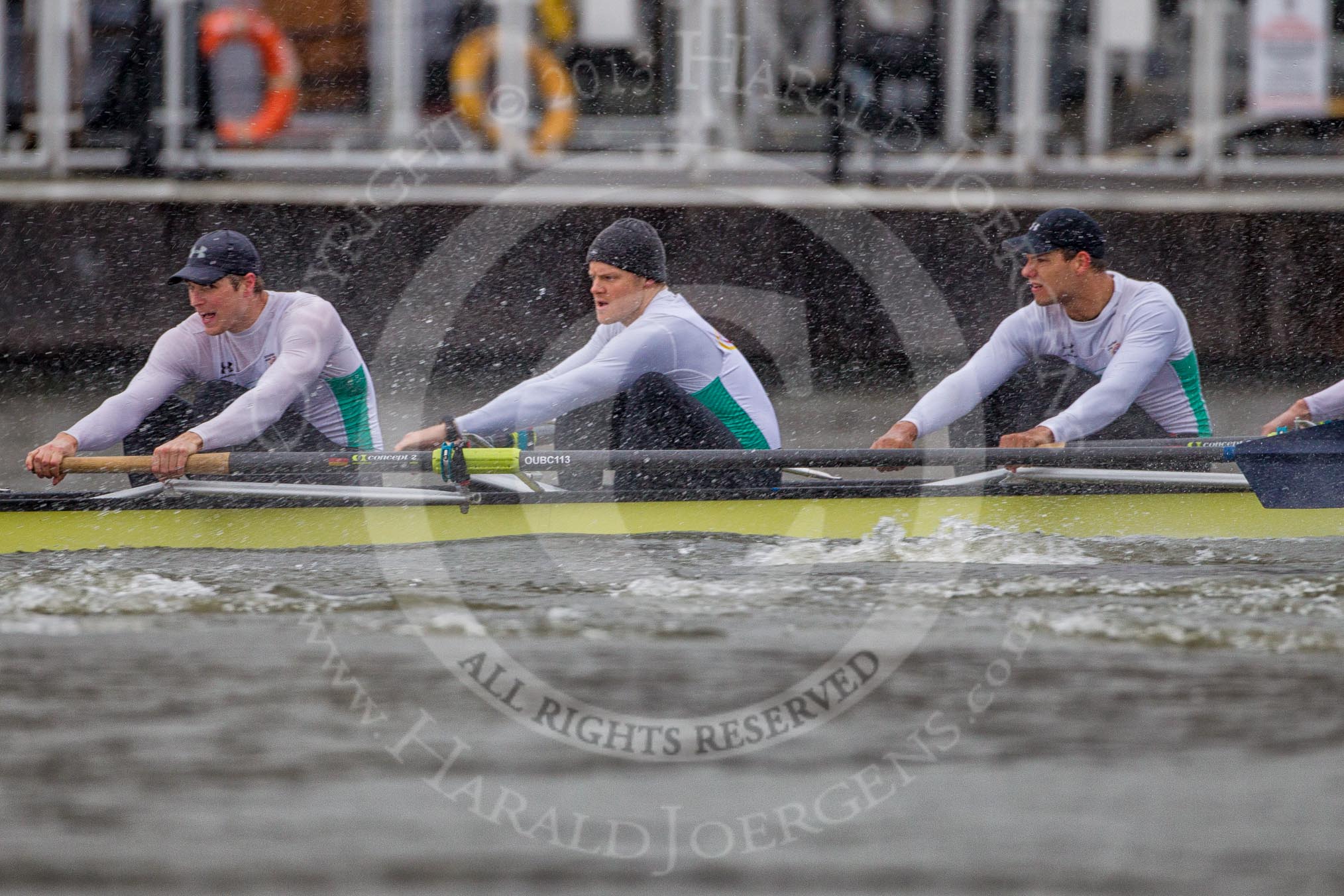 The Boat Race season 2013 - fixture OUBC vs German Eight.
River Thames,
London SW15,

United Kingdom,
on 17 March 2013 at 15:00, image #45