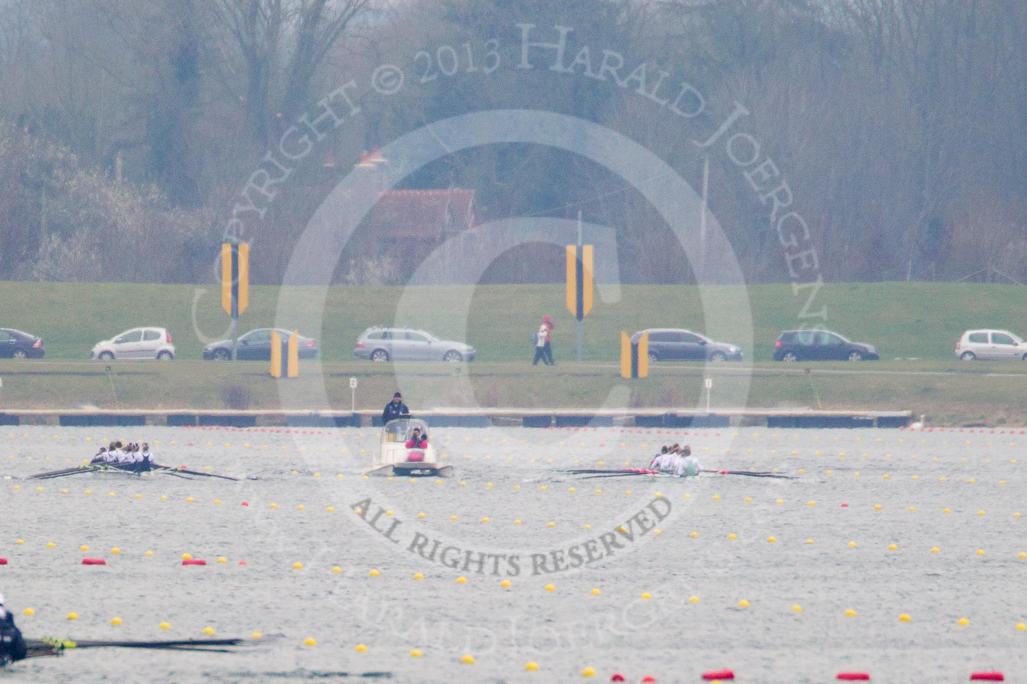 The Women's Boat Race and Henley Boat Races 2013.
Dorney Lake,
Dorney, Windsor,
Buckinghamshire,
United Kingdom,
on 24 March 2013 at 15:02, image #391