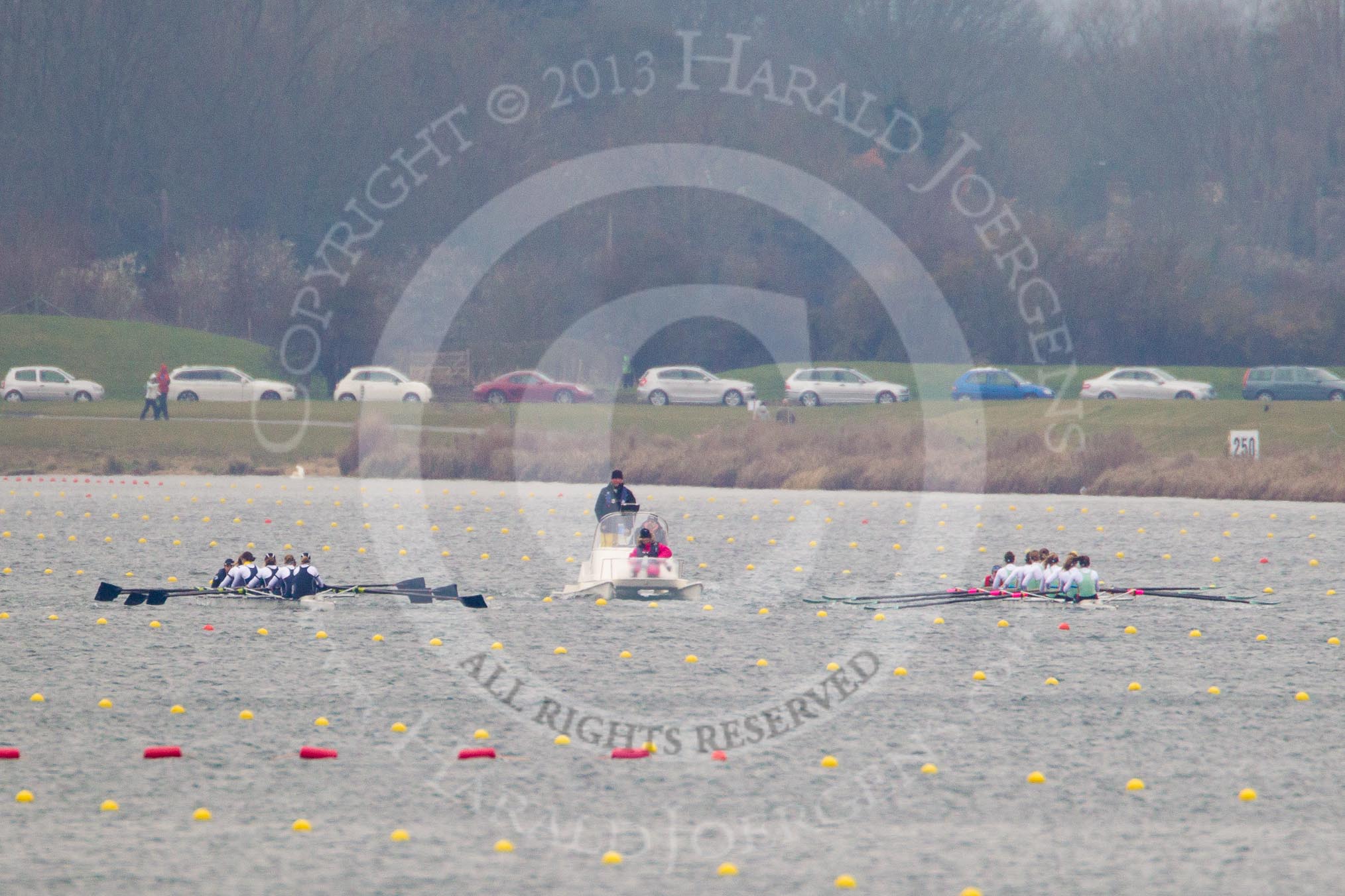 The Women's Boat Race and Henley Boat Races 2013.
Dorney Lake,
Dorney, Windsor,
Buckinghamshire,
United Kingdom,
on 24 March 2013 at 15:03, image #393