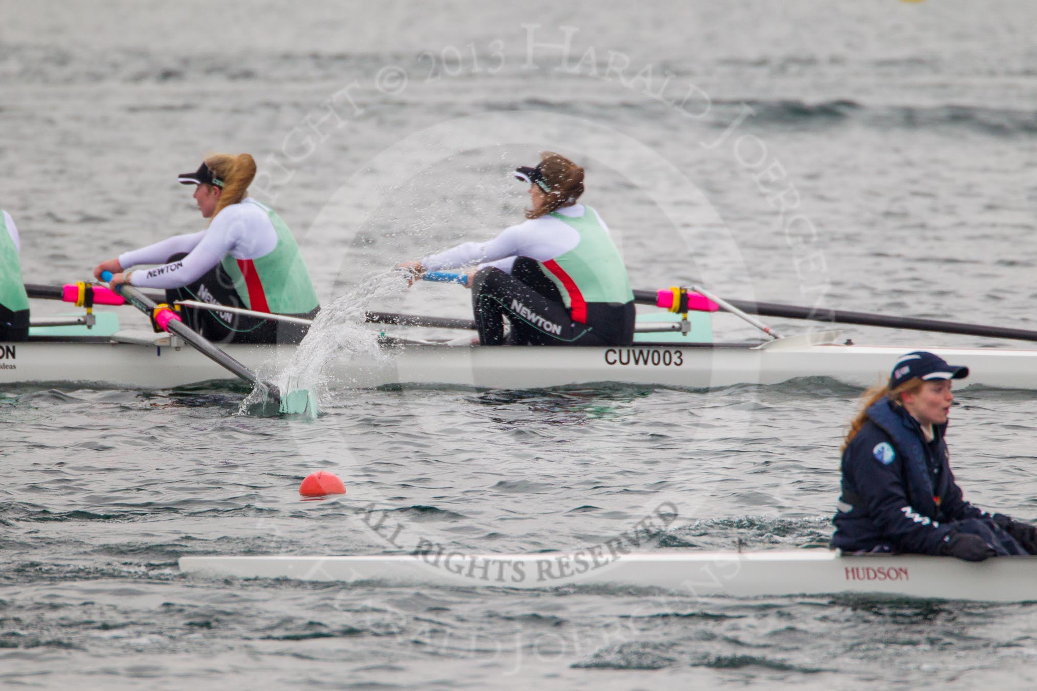 The Women's Boat Race and Henley Boat Races 2013.
Dorney Lake,
Dorney, Windsor,
Buckinghamshire,
United Kingdom,
on 24 March 2013 at 15:06, image #405