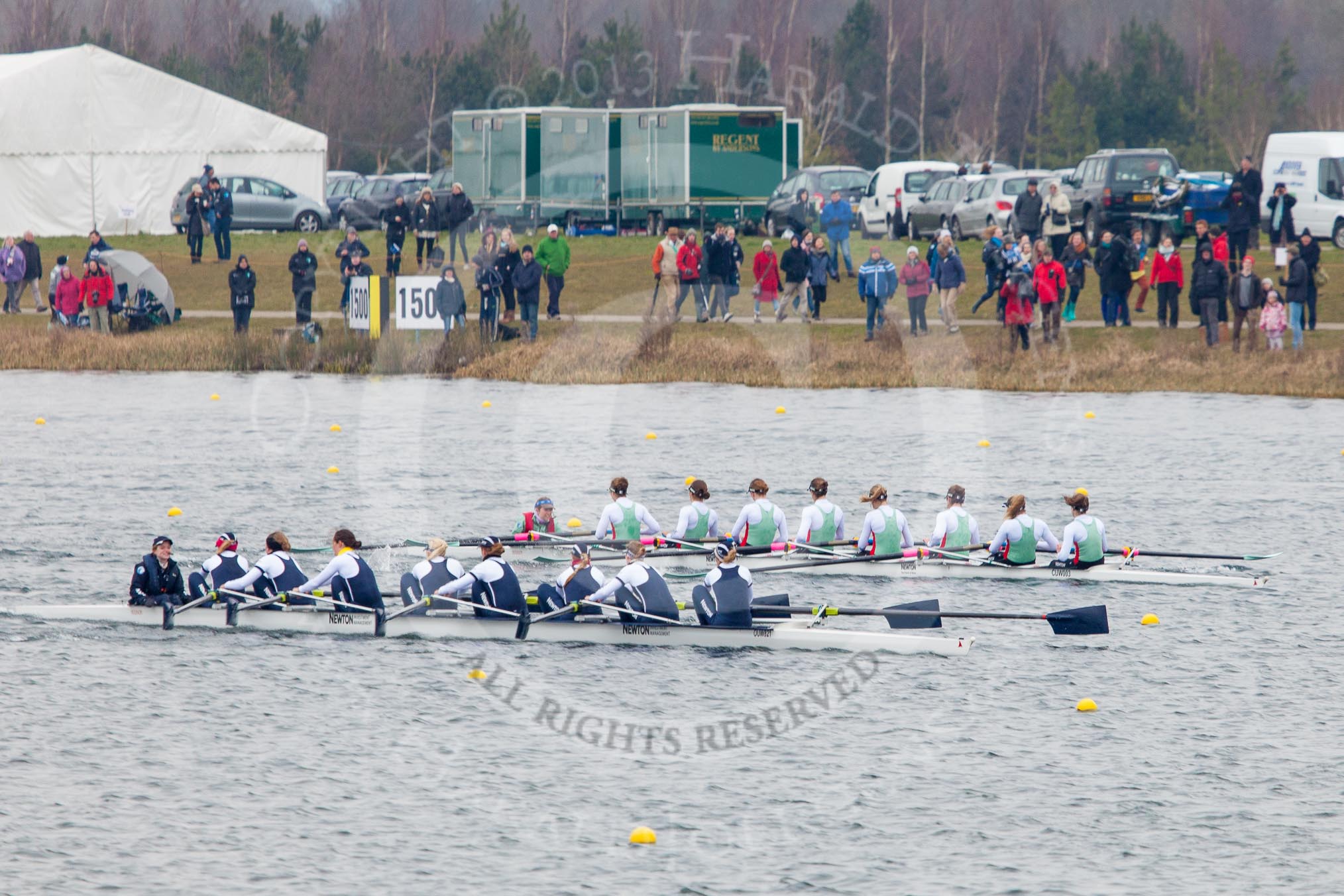 The Women's Boat Race and Henley Boat Races 2013.
Dorney Lake,
Dorney, Windsor,
Buckinghamshire,
United Kingdom,
on 24 March 2013 at 15:06, image #403