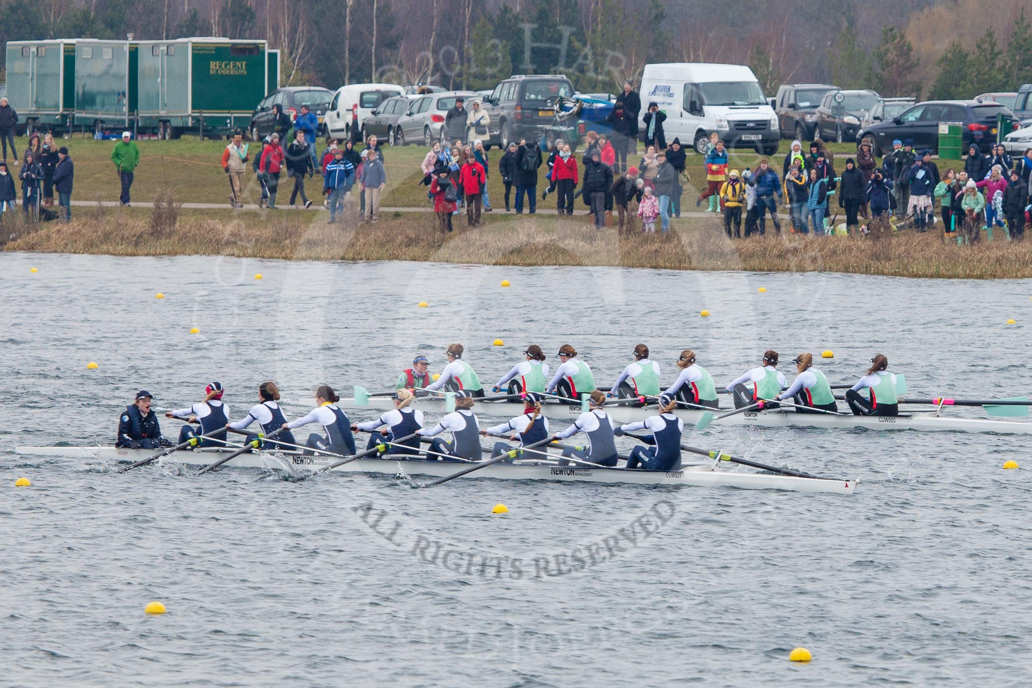 The Women's Boat Race and Henley Boat Races 2013.
Dorney Lake,
Dorney, Windsor,
Buckinghamshire,
United Kingdom,
on 24 March 2013 at 15:06, image #404