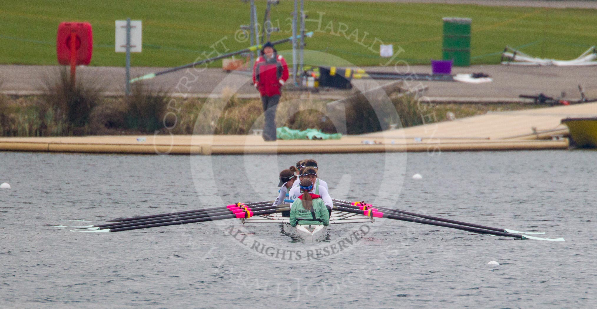 The Women's Boat Race and Henley Boat Races 2013.
Dorney Lake,
Dorney, Windsor,
Buckinghamshire,
United Kingdom,
on 24 March 2013 at 15:08, image #435