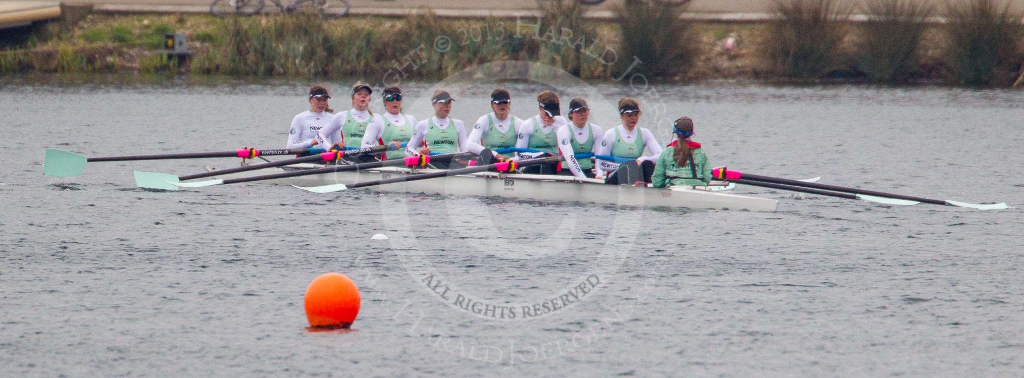 The Women's Boat Race and Henley Boat Races 2013.
Dorney Lake,
Dorney, Windsor,
Buckinghamshire,
United Kingdom,
on 24 March 2013 at 15:10, image #439