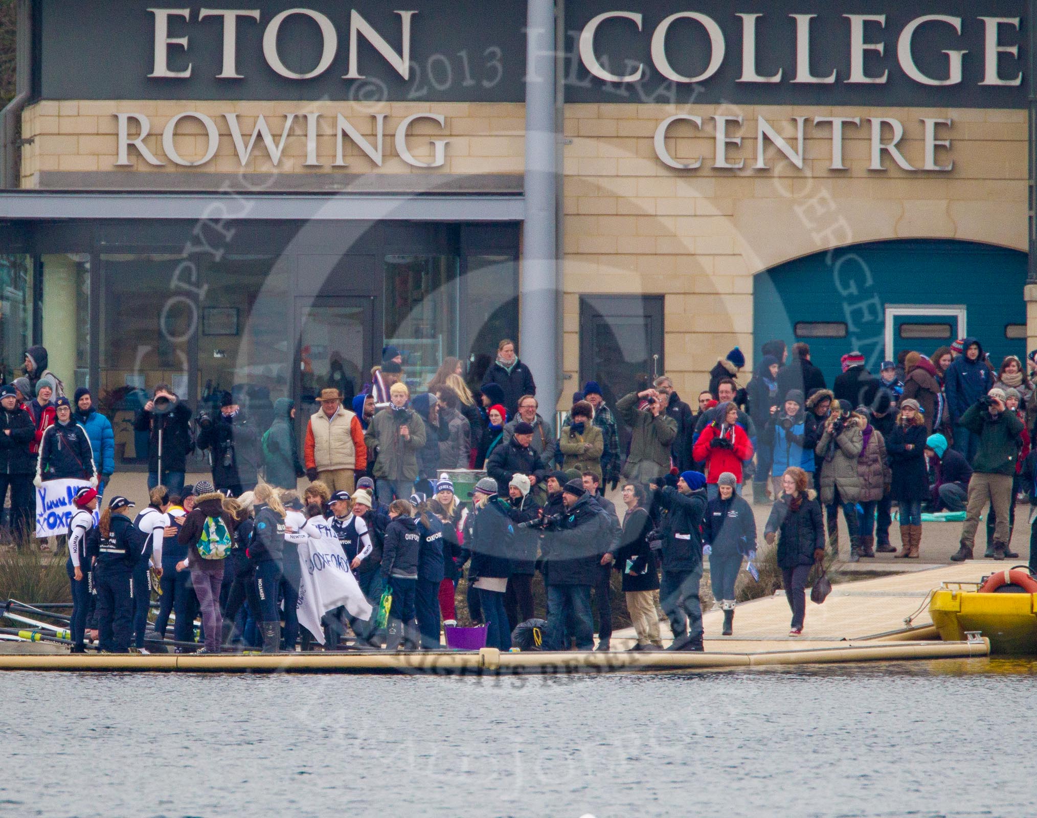 The Women's Boat Race and Henley Boat Races 2013.
Dorney Lake,
Dorney, Windsor,
Buckinghamshire,
United Kingdom,
on 24 March 2013 at 15:17, image #482