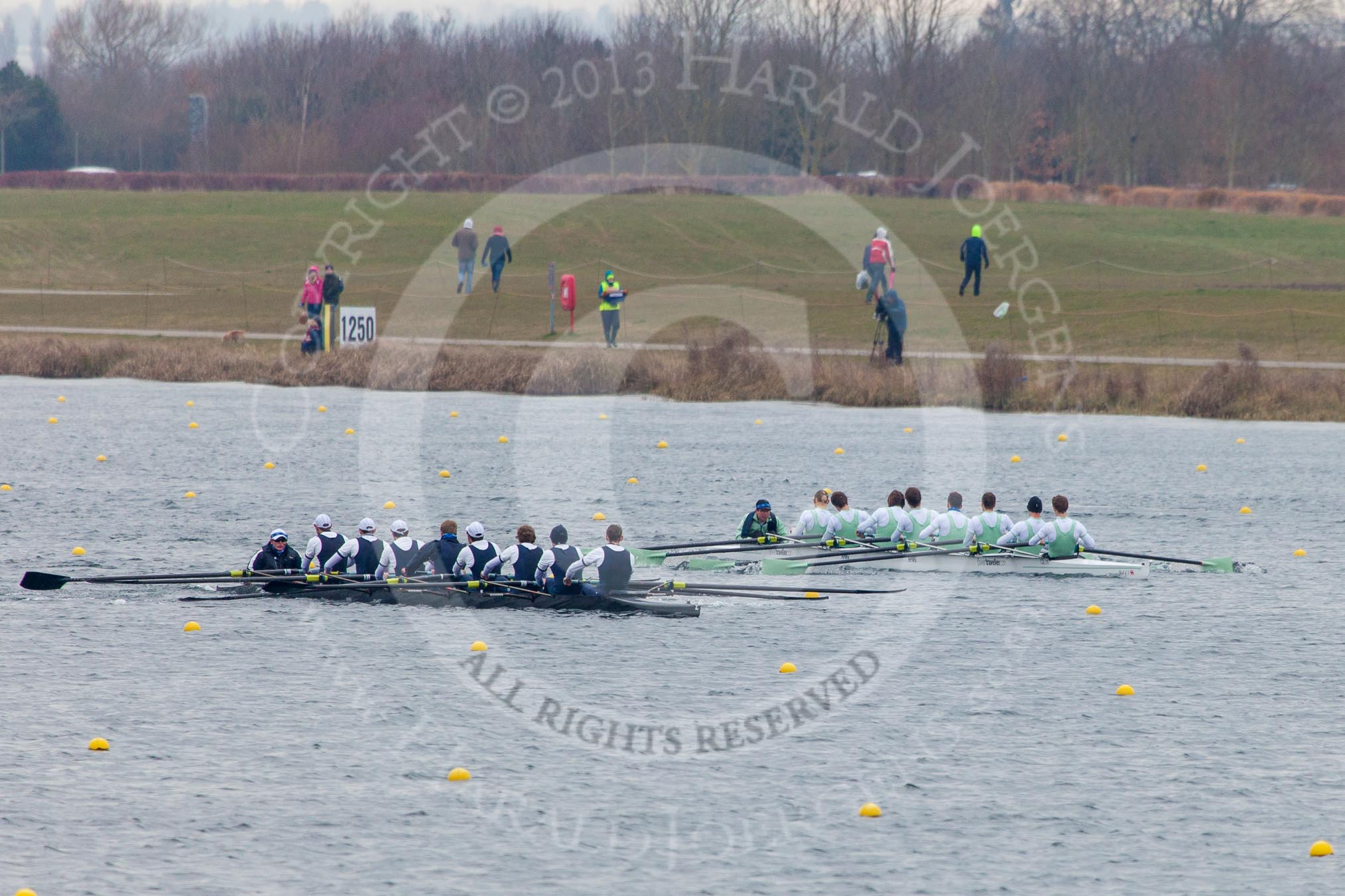 The Women's Boat Race and Henley Boat Races 2013.
Dorney Lake,
Dorney, Windsor,
Buckinghamshire,
United Kingdom,
on 24 March 2013 at 15:38, image #506