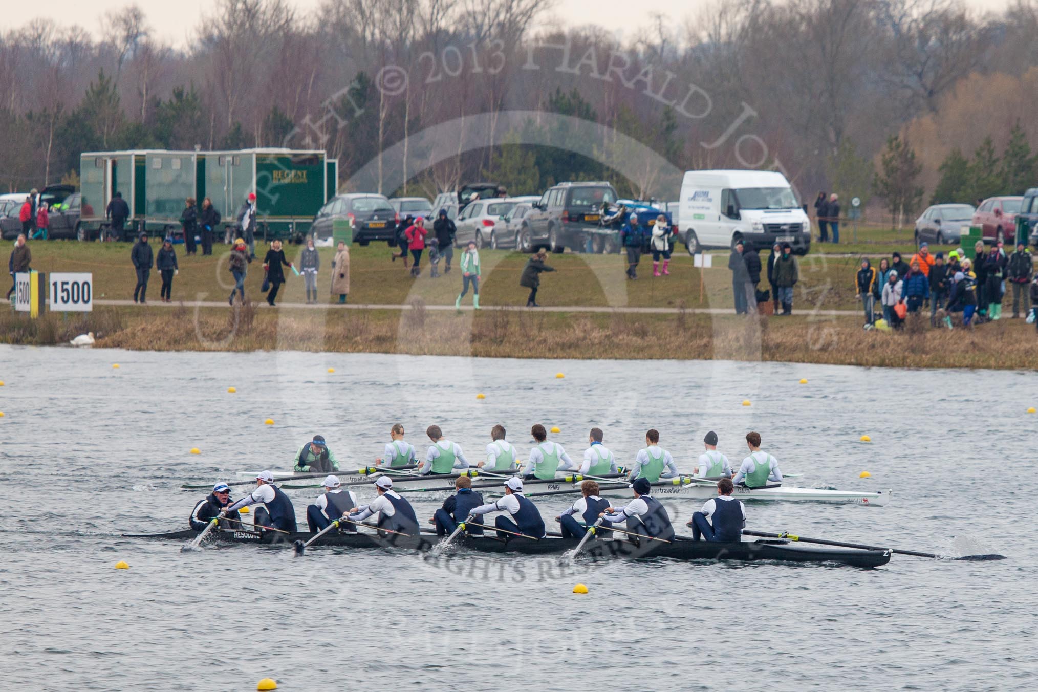 The Women's Boat Race and Henley Boat Races 2013.
Dorney Lake,
Dorney, Windsor,
Buckinghamshire,
United Kingdom,
on 24 March 2013 at 15:38, image #509