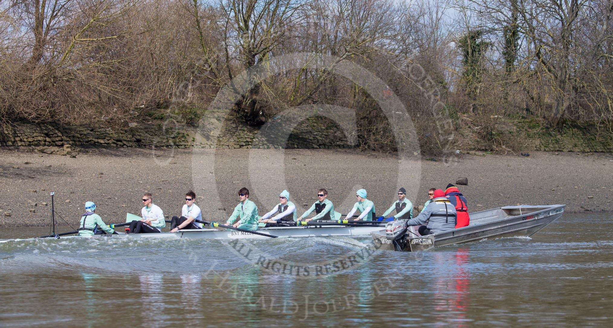 The Boat Race season 2013 -  Tideway Week (Friday) and press conferences.
River Thames,
London SW15,

United Kingdom,
on 29 March 2013 at 10:26, image #21