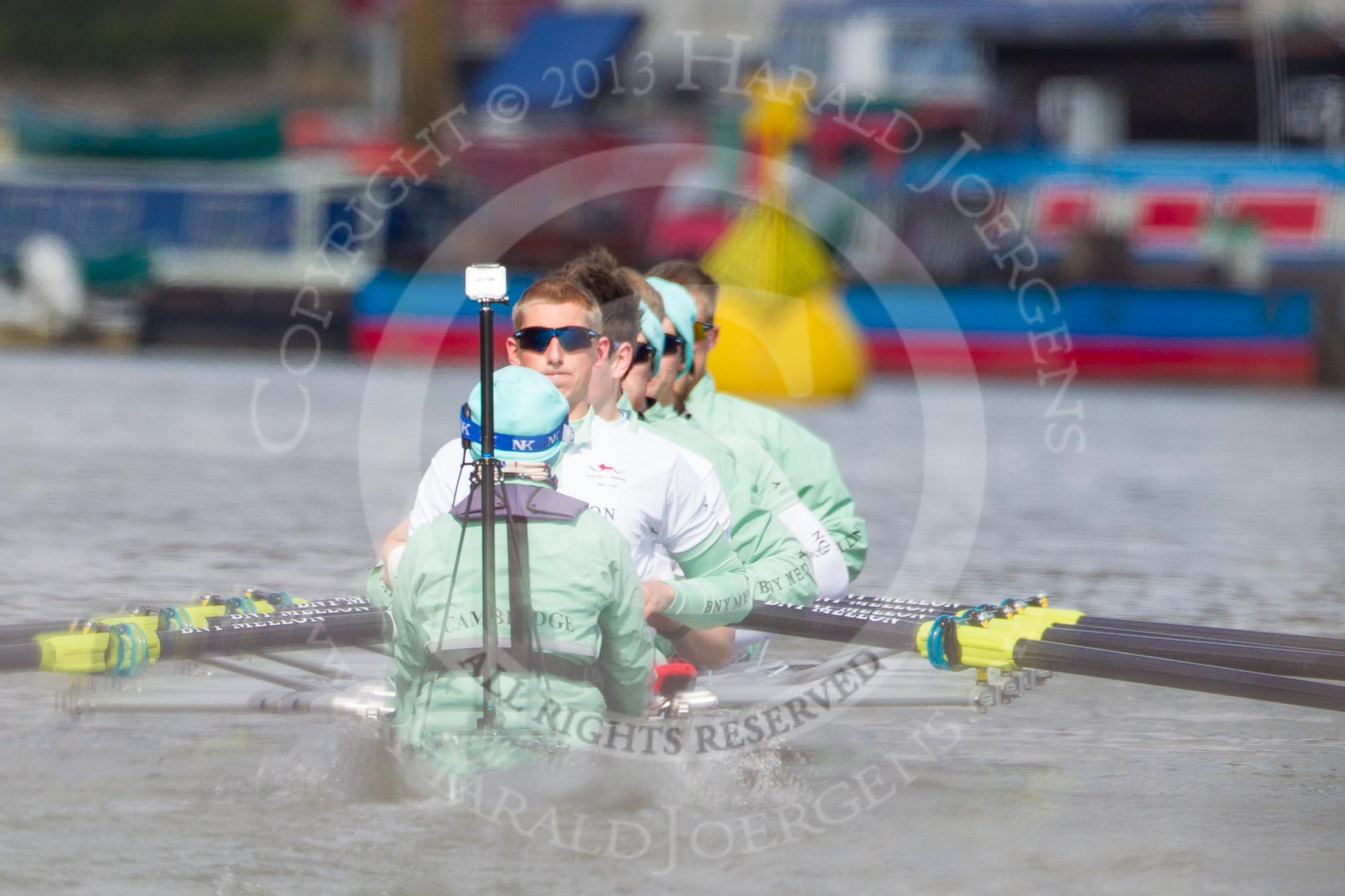 The Boat Race season 2013 -  Tideway Week (Friday) and press conferences.
River Thames,
London SW15,

United Kingdom,
on 29 March 2013 at 10:31, image #26