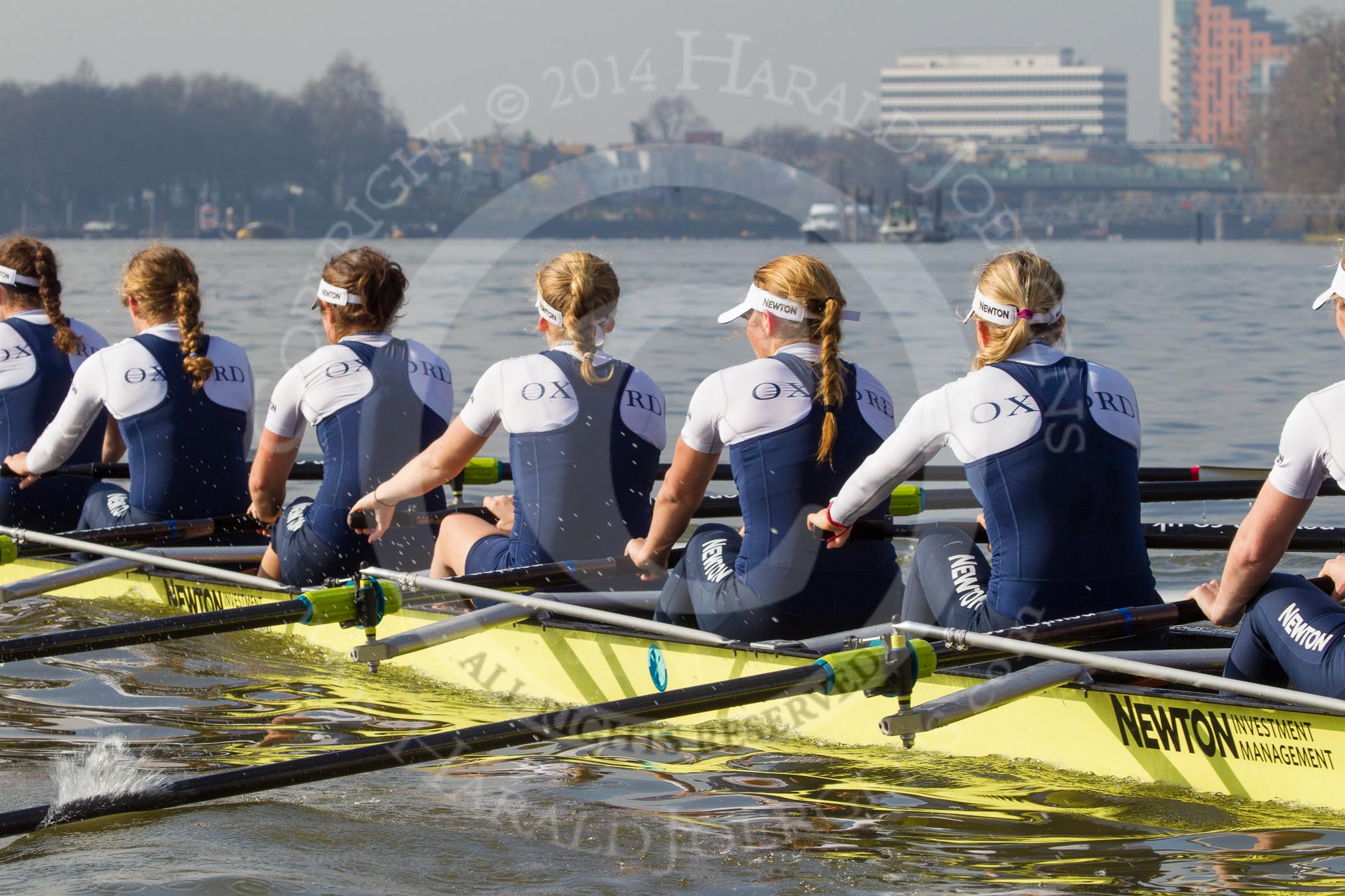 The Boat Race season 2014 - fixture OUWBC vs Molesey BC: The OUWBC Eight: Stroke Laura Savarese, 7 Anastasia Chitty, 6 Lauren Kedar, 5 Amber De Vere, 4 Nadine Graedel Iberg and 3 Maxie Scheske..




on 01 March 2014 at 12:26, image #30