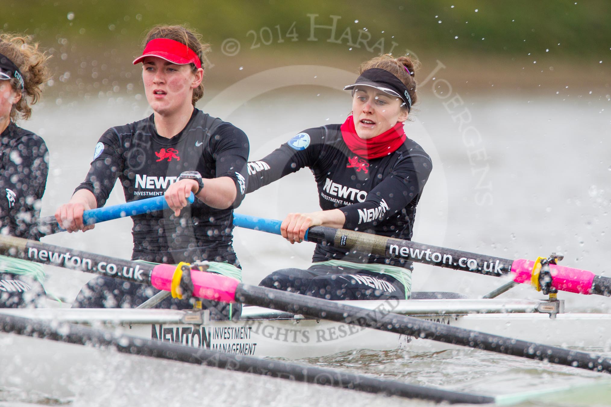 The Boat Race season 2014 - fixture CUWBC vs Thames RC: In the Cambridge boat 2 seat Kate Ashley, at bow Caroline Reid..




on 02 March 2014 at 13:12, image #62