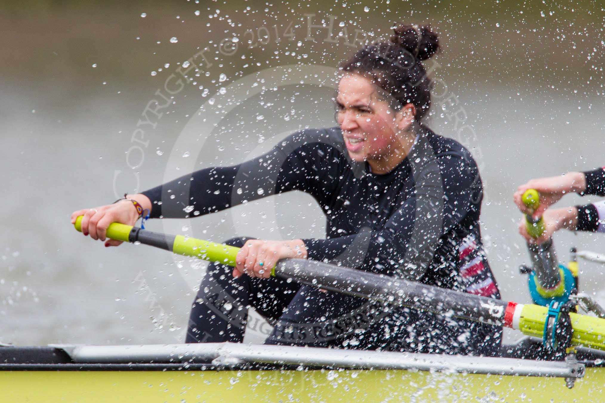 The Boat Race season 2014 - fixture CUWBC vs Thames RC: In the Thames RC boat in the 3 seat Jordan Cole-Hossain..




on 02 March 2014 at 13:13, image #78