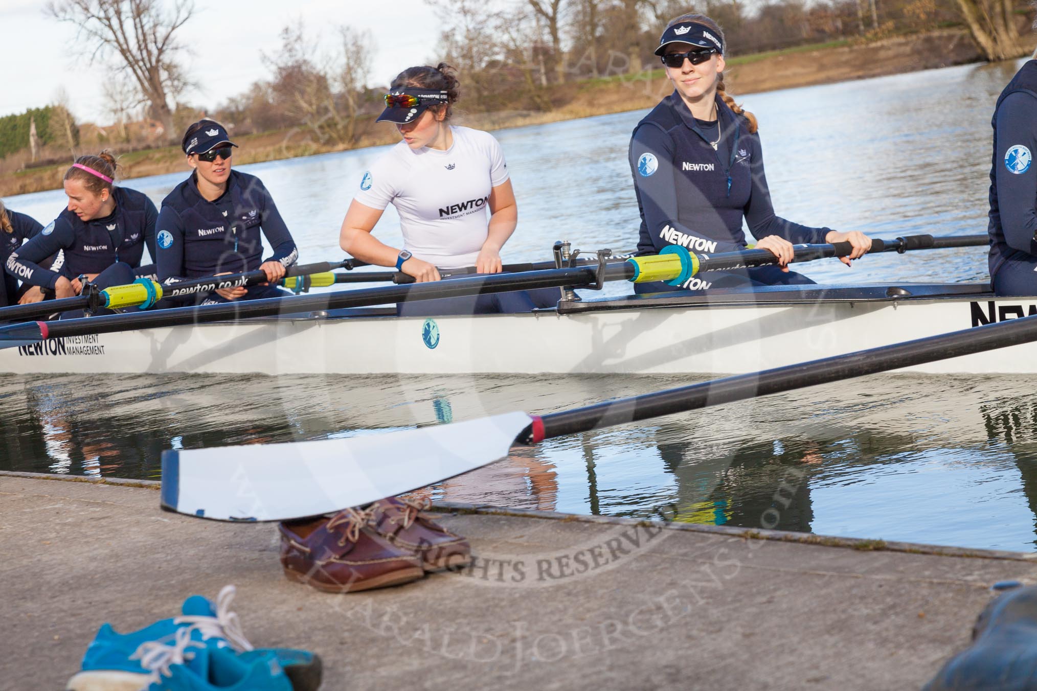The Boat Race season 2015: OUWBC training Wallingford.

Wallingford,

United Kingdom,
on 04 March 2015 at 15:28, image #25